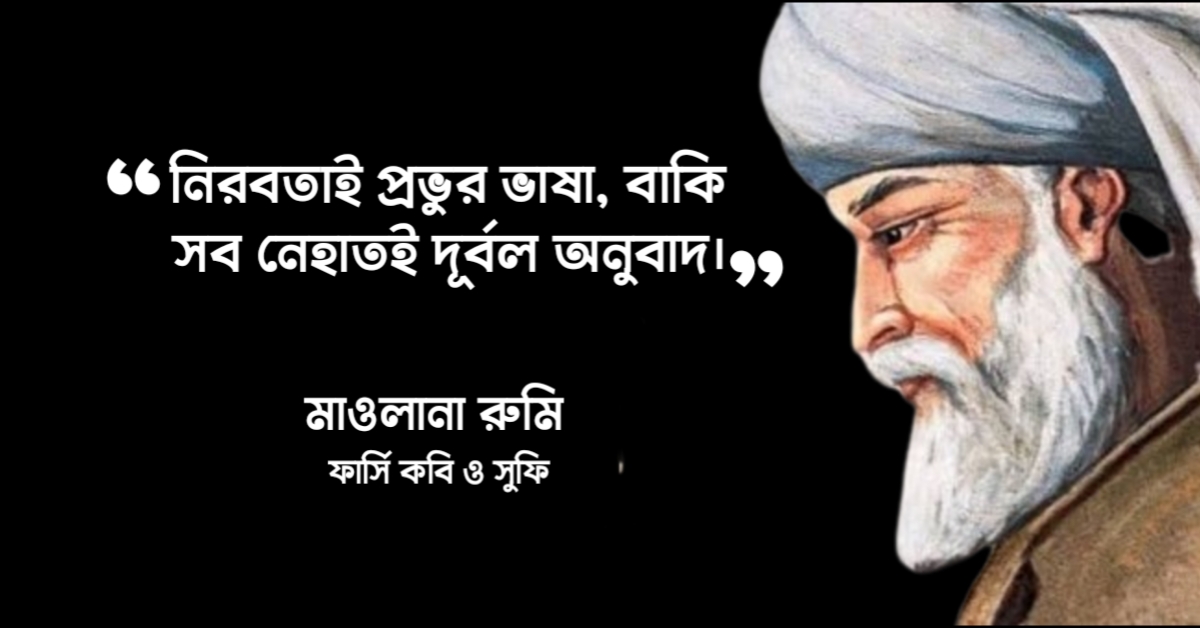 Read more about the article মাওলানা জালালউদ্দিন রুমির ১০০ টি বিখ্যাত উক্তি